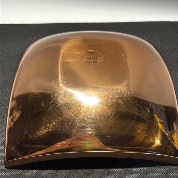 Max Studio Metallic Copper colored catch all. - Picture 8 of 12